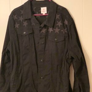 Lularoe Long Jean Jacket 3xl